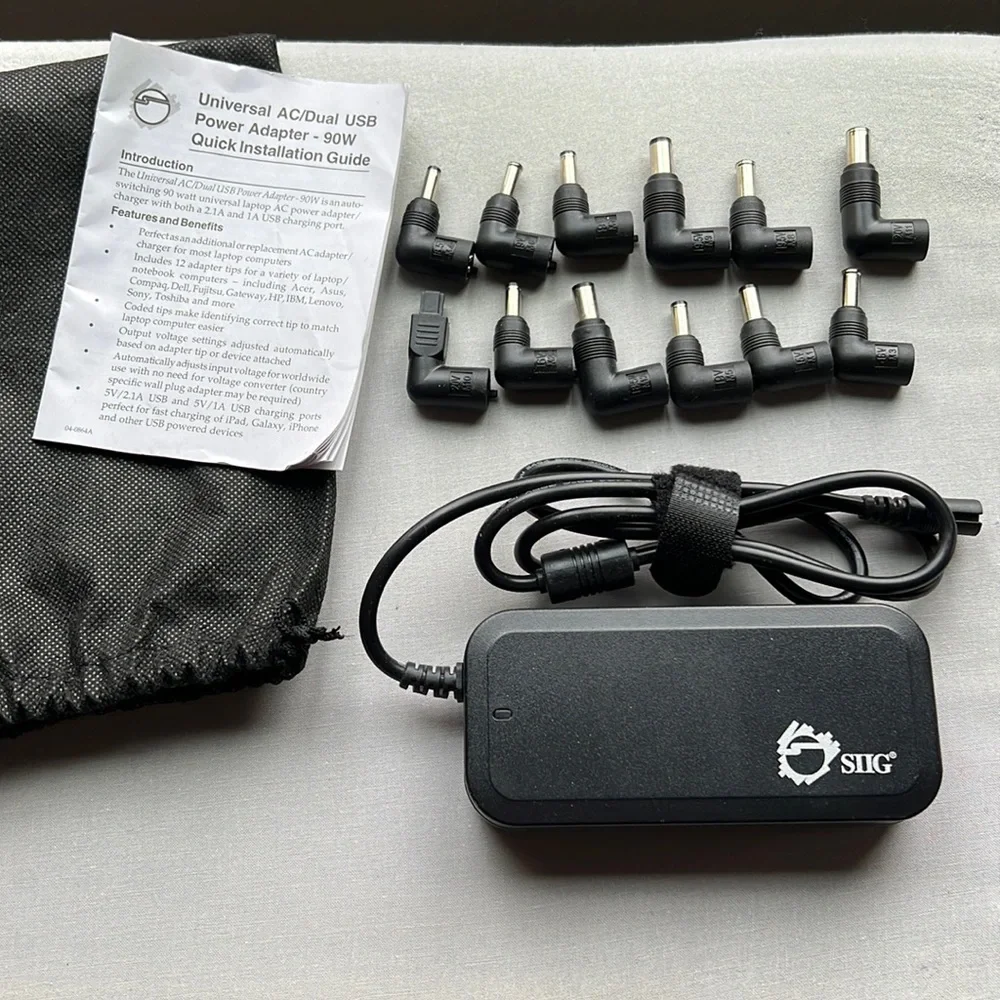 Universal AC/Duel usb power adapter